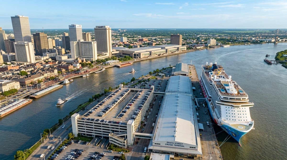 New Orleans Cruise Parking 2026 โ Erato Street cruise terminal garage