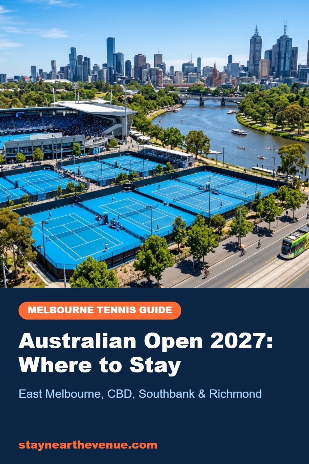 Australian Open 2027: Where to Stay – Pinterest pin