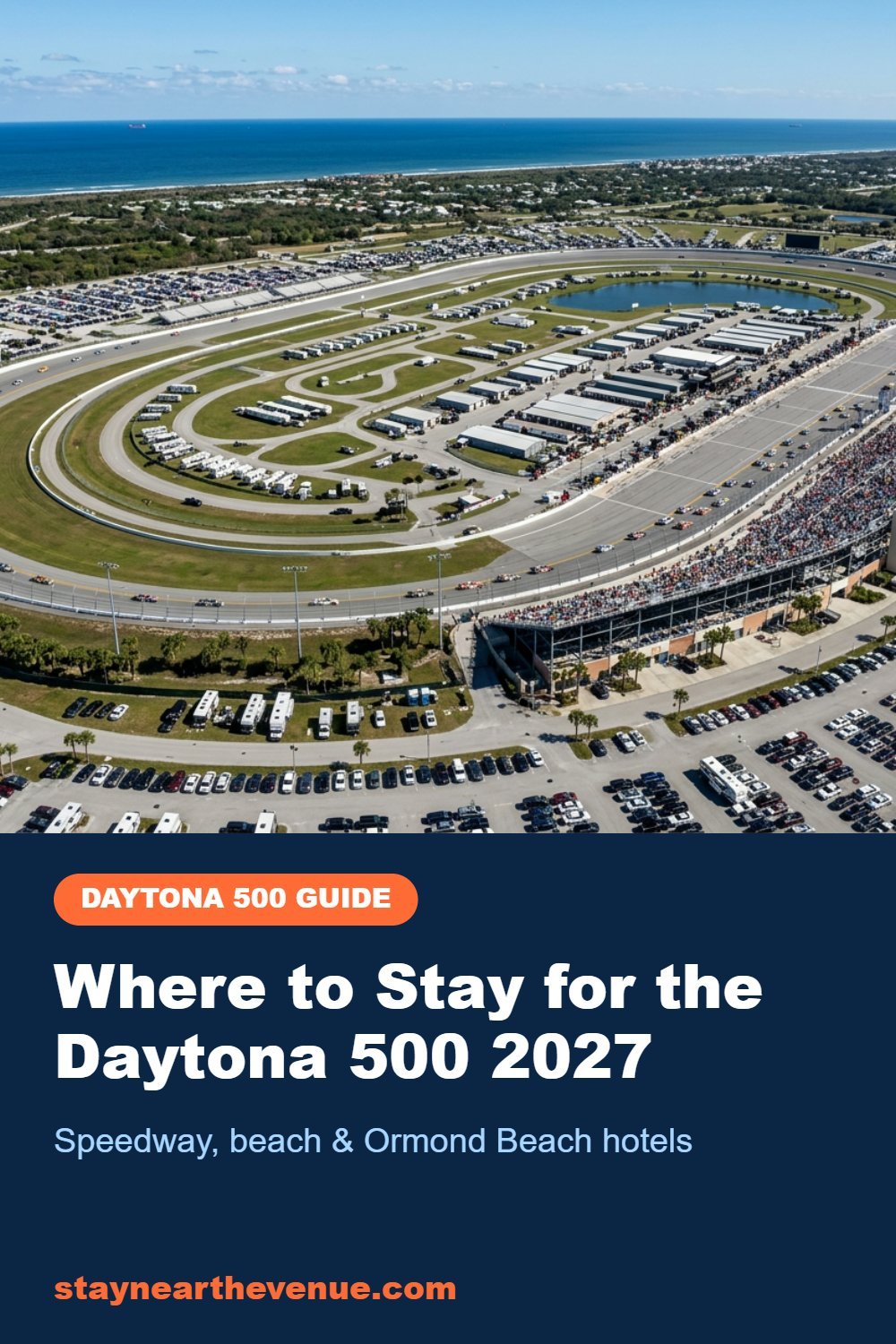 Where to Stay for the Daytona 500 2027 – Pinterest pin