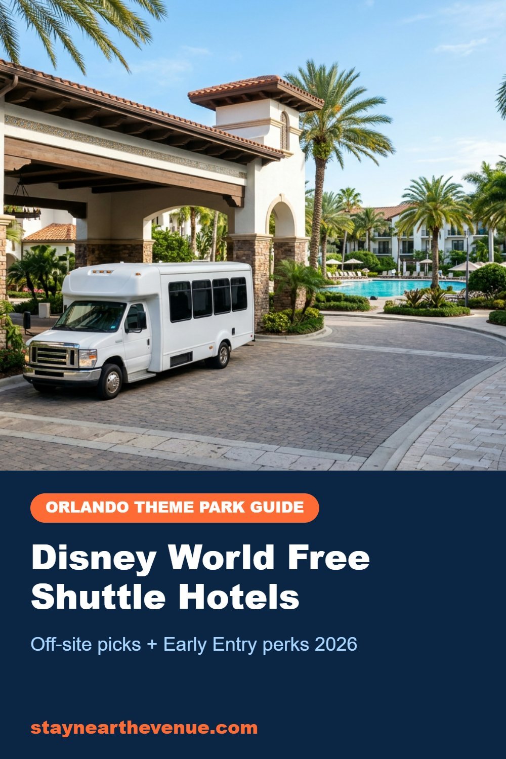 Disney World Free Shuttle Hotels – Pinterest pin