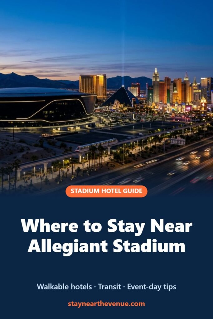 Where to Stay Near Allegiant Stadium – hotel guide by Stay Near The Venue