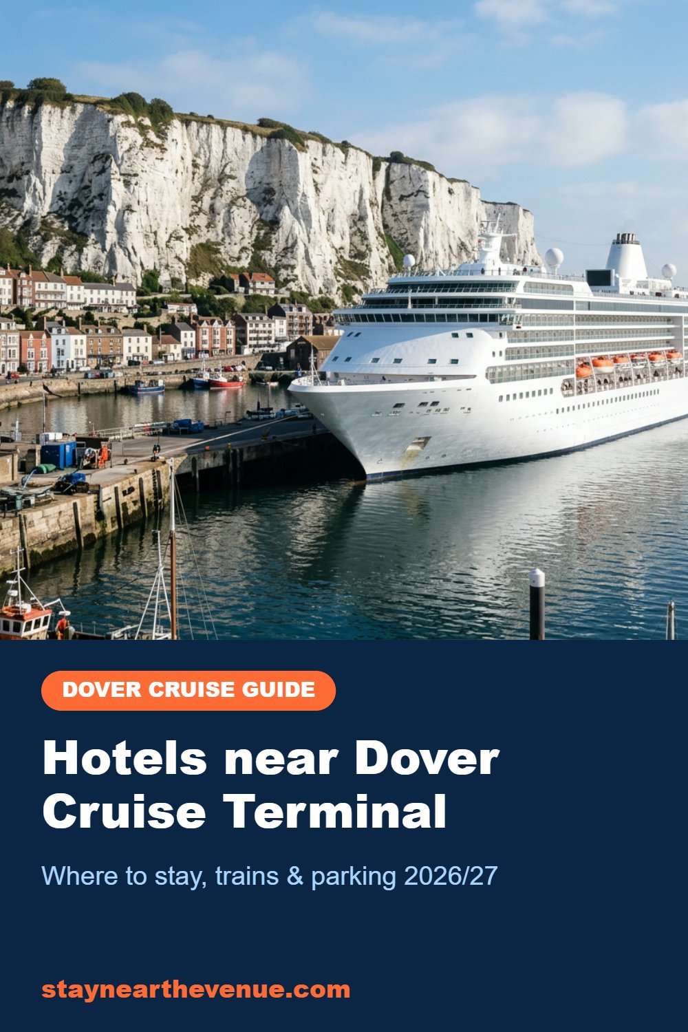 Hotels near Dover Cruise Terminal – Pinterest pin