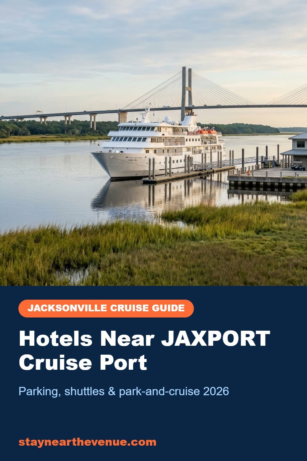 Hotels Near JAXPORT Cruise Port – Pinterest pin