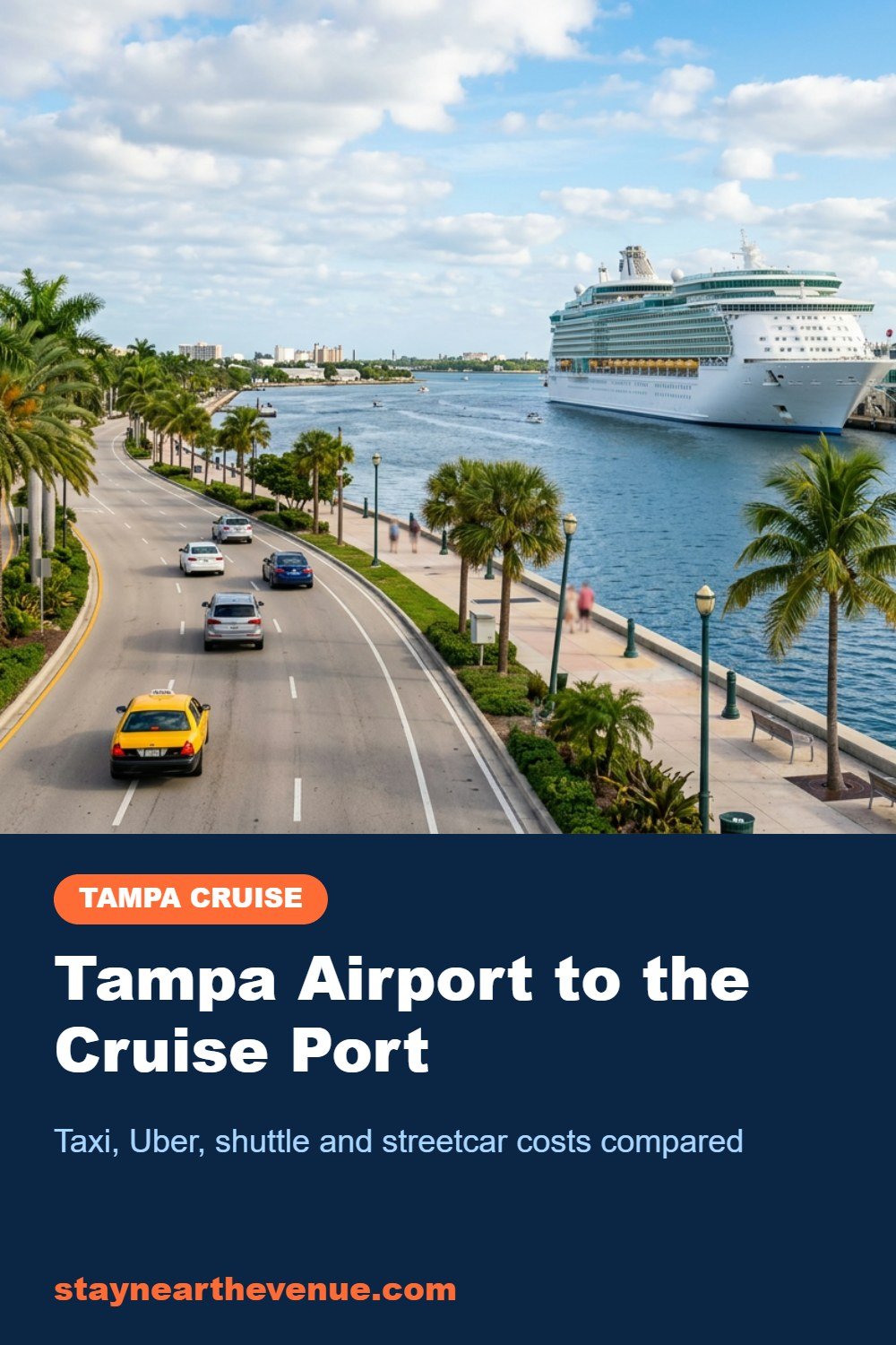 Tampa Airport to the Cruise Port – Pinterest pin