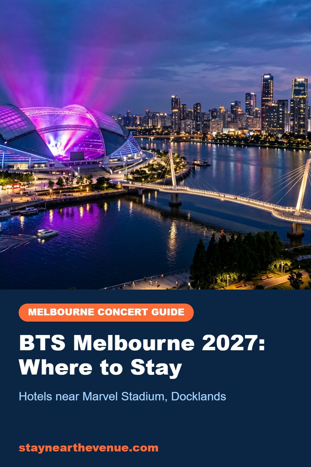 BTS Melbourne 2027: Where to Stay – Pinterest pin